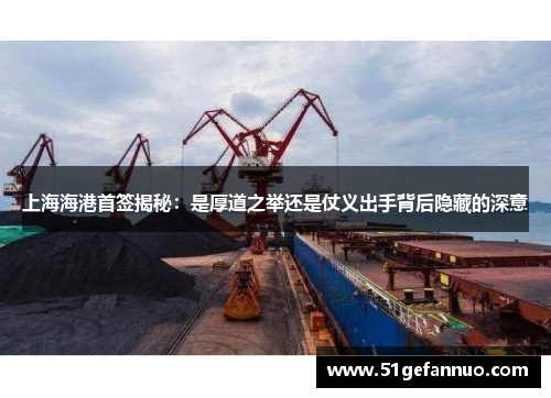 上海海港首签揭秘：是厚道之举还是仗义出手背后隐藏的深意